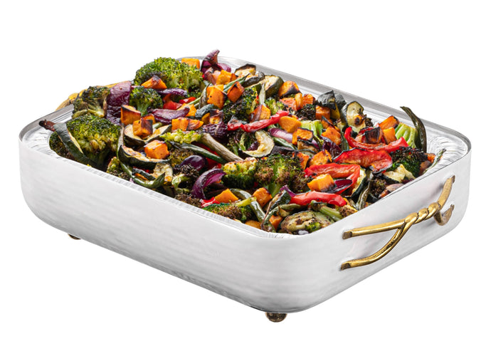 Decorizer Pan with Entangled Handles